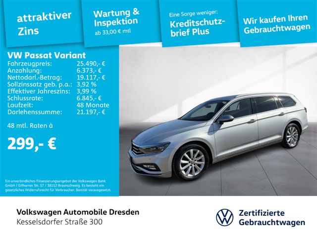 Volkswagen Passat Variant 2.0 TDI DSG Elegance AHZV ACC LED