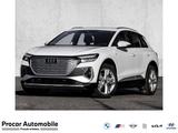 Audi Q4 e-tron S-LINE+HuD+ACC+KAMERA+SHZ - weiße Audi Q4