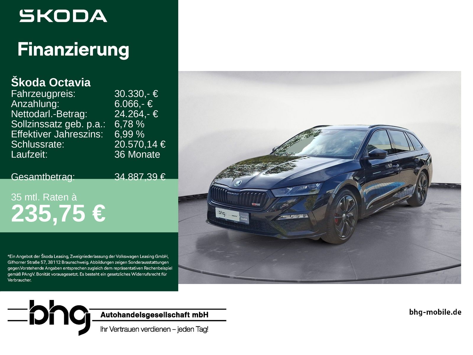 Skoda Octavia Combi RS 2.0 TDI DSG