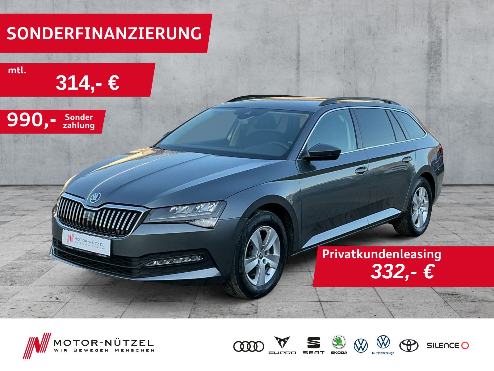Skoda Superb Combi 2.0TDI DSG AMBITION LED+NAV+ACC+SHZ