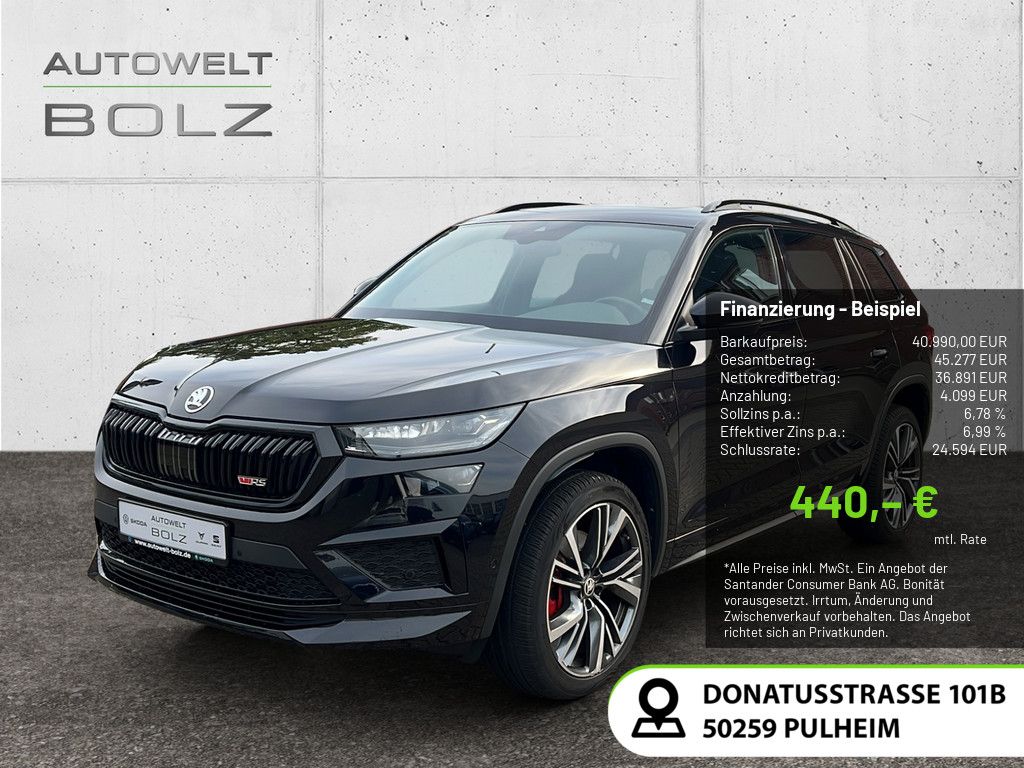 Skoda Kodiaq 2.0 TSI RS 4x4 MATRIX-LED AHK PANO KAMERA