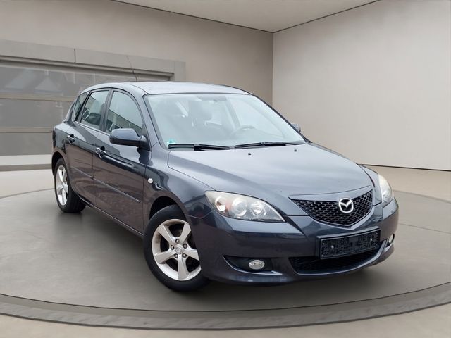 Mazda 3+Tip-Top+LEDERLENKRAD+ALUFELGEN+MULTIMEDIA