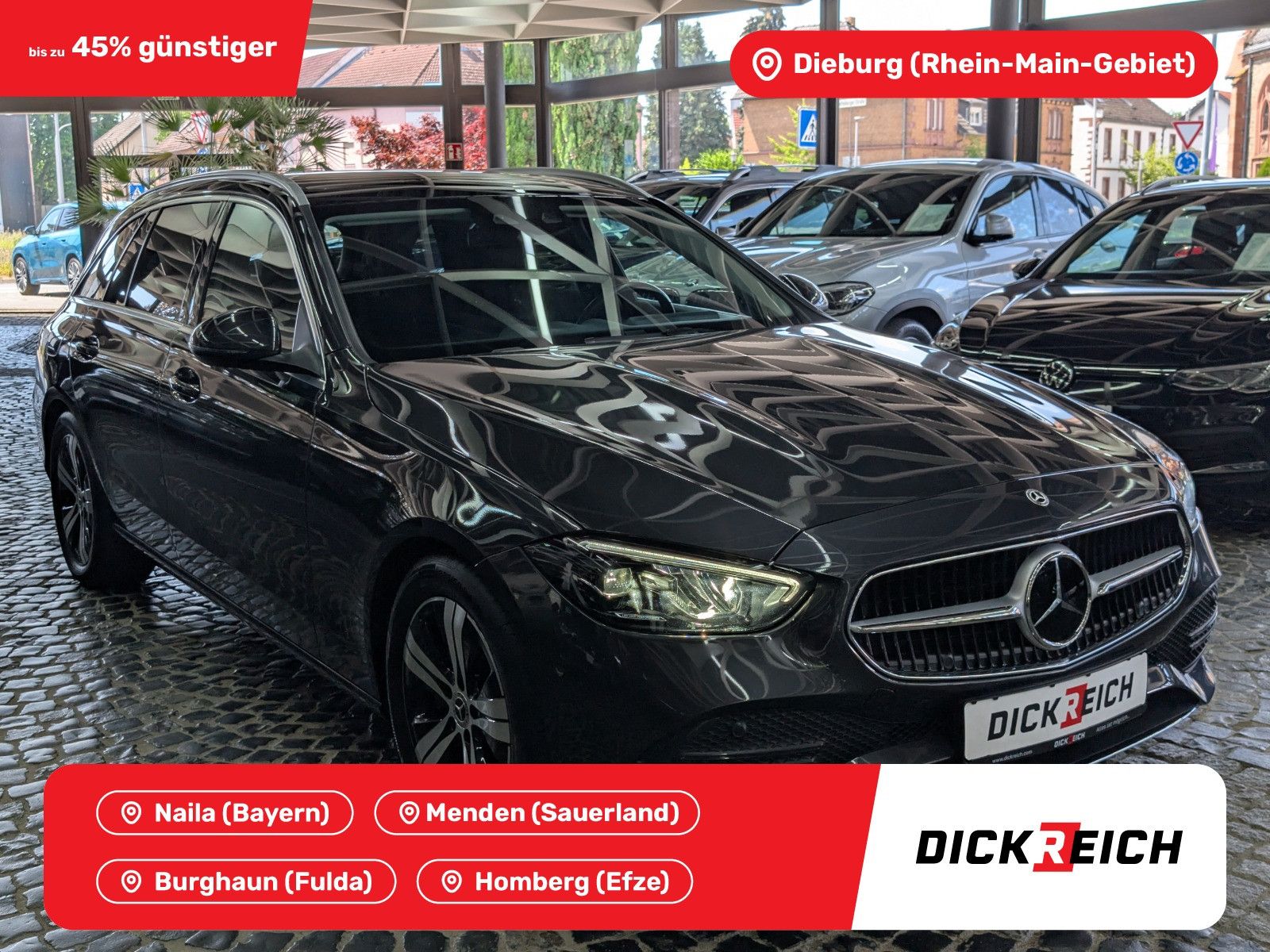 Fahrzeugabbildung Mercedes-Benz C 220 dT BUSINESS LED DISTRONIC+ SOUND MBUX PANO