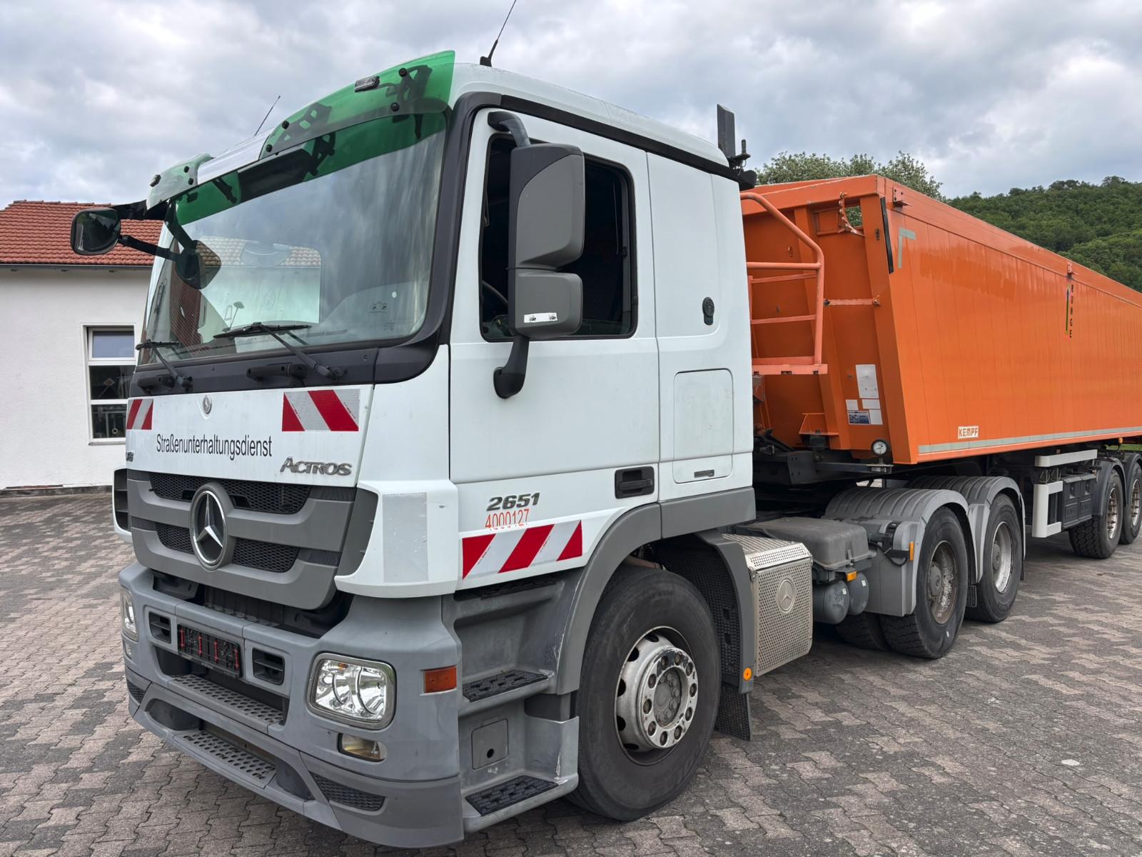 Mercedes-Benz Actros MP 3 2651 V8 6x4 Retarder/Big Axel/Clutch