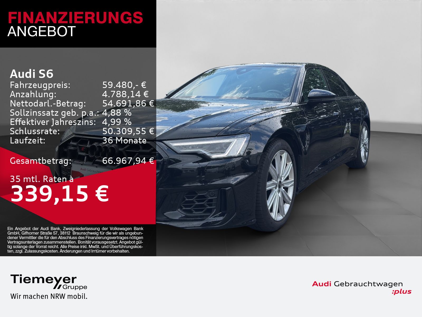 AUDI S6 TDI Q AHK LM21 B&amp;O