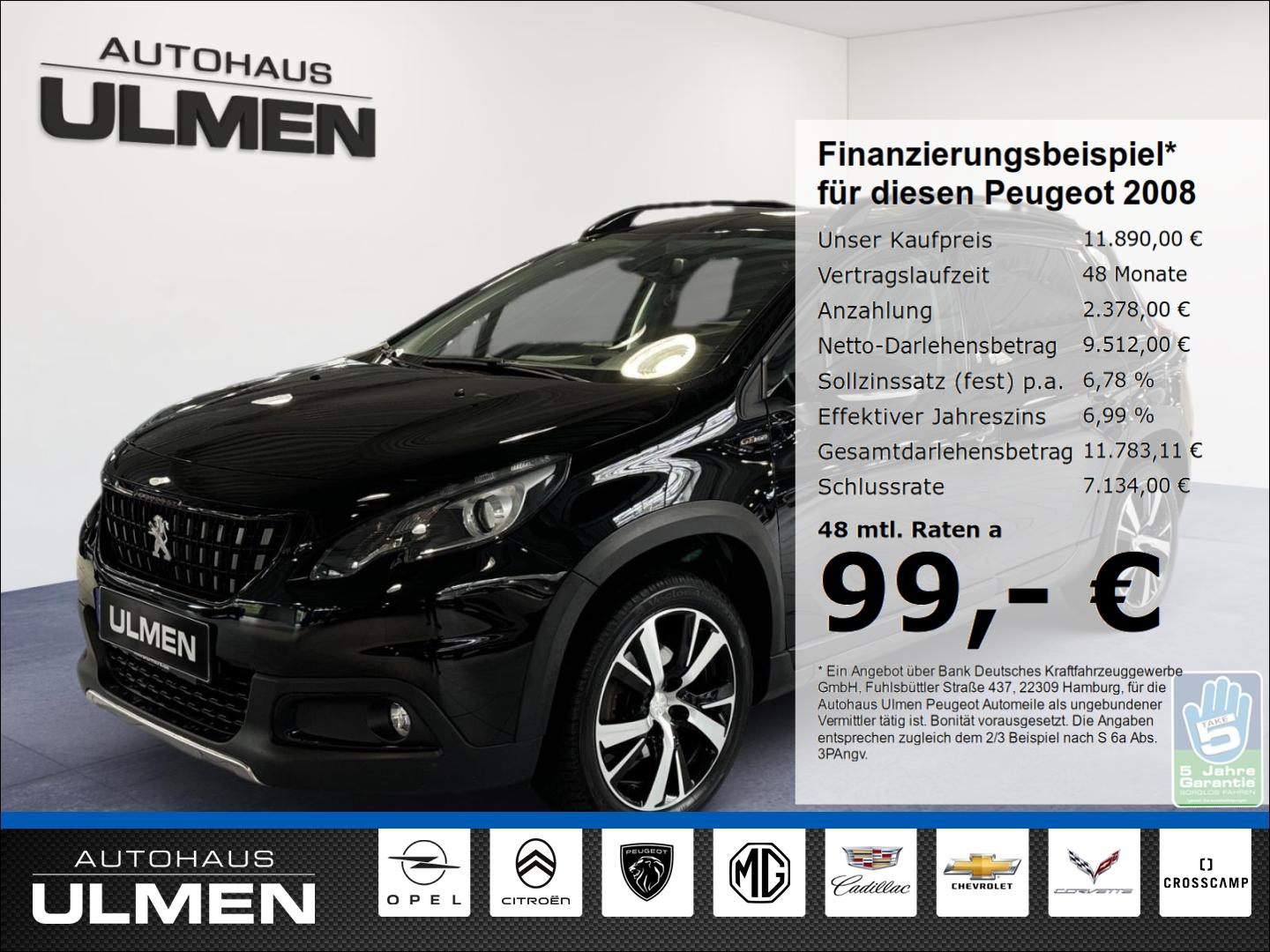 Peugeot 2008 Allure 110 Navi 2-Zonen-Klimaautom  Sitzhei