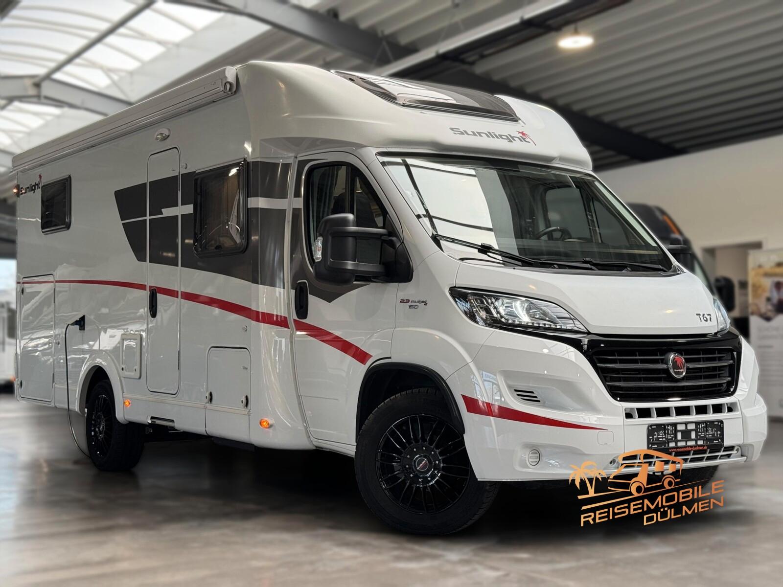 Sunlight T 67 Clesana SAT TV Luft 18 Lithium Solar 