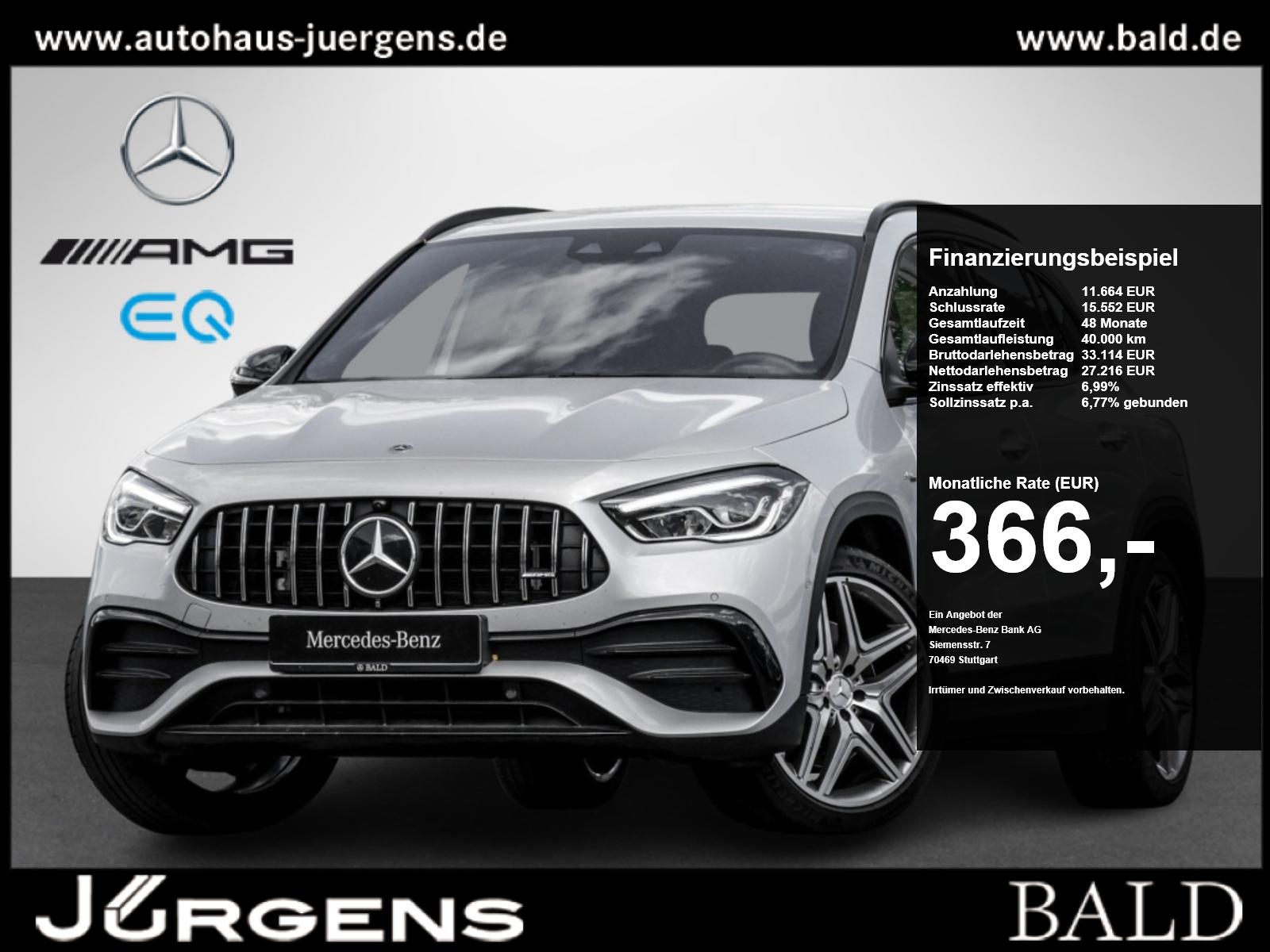 Mercedes-Benz GLA 35 AMG 4M AHK/Night/360/Totw/Memo/Keyl/LED