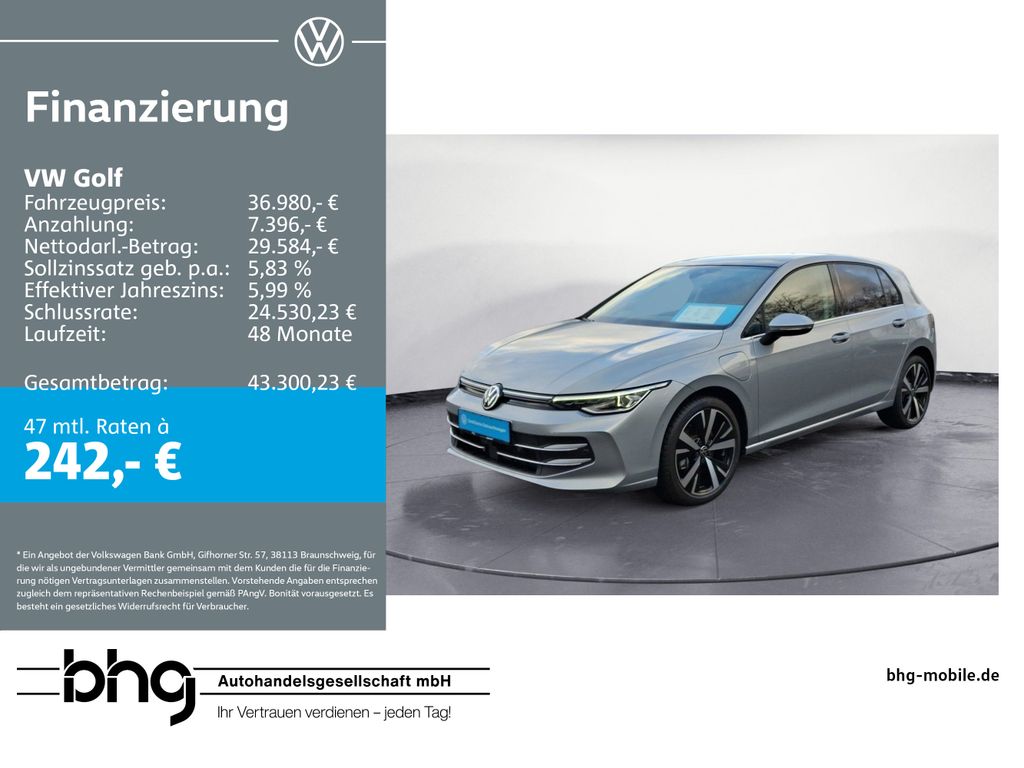 Golf 1.5 eHybrid OPF DSG Style