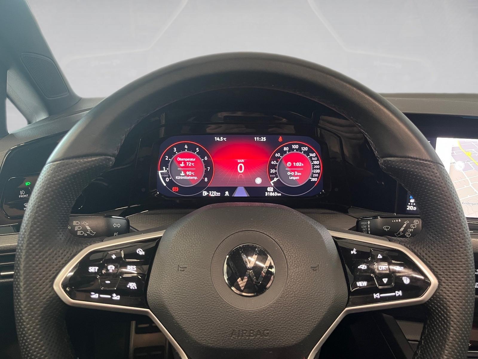 Volkswagen Golf VIII GTI+ALU 19+LEDER+PANO+LED-MATRIX+STAND, миниатюра 16