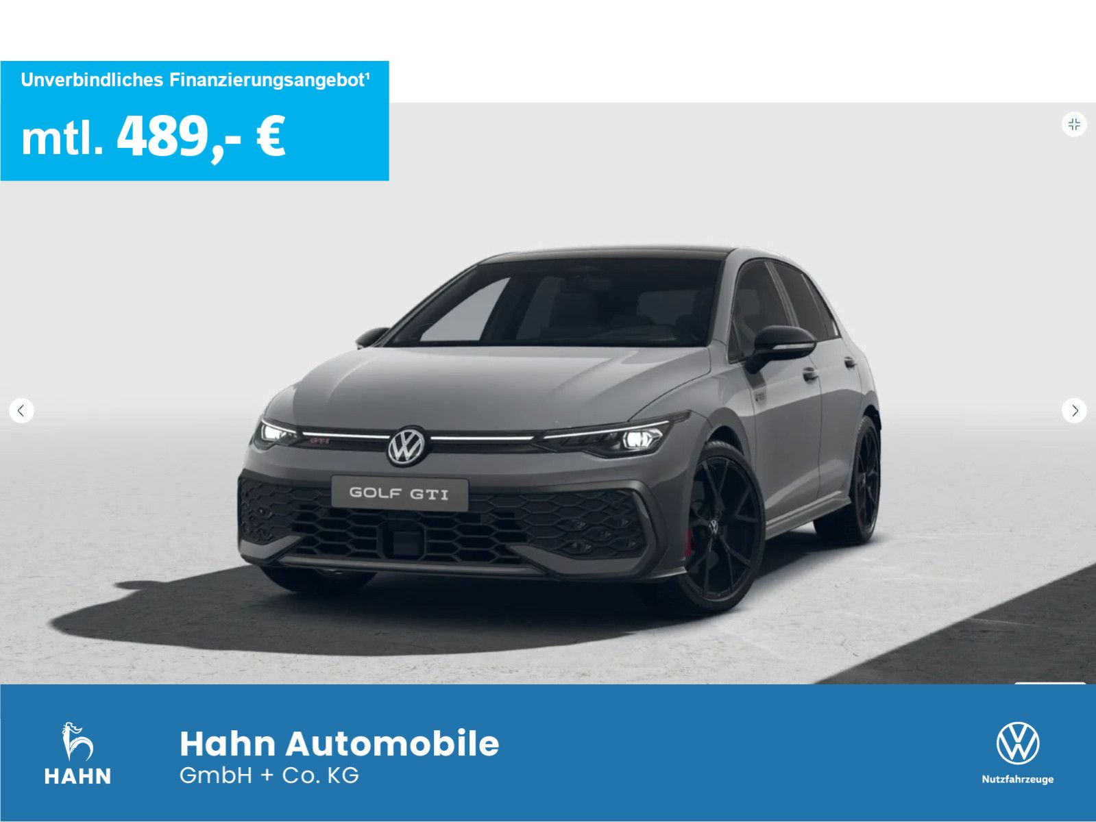 Volkswagen Golf GTI 2,0 l TSI OPF 265 PS DSG