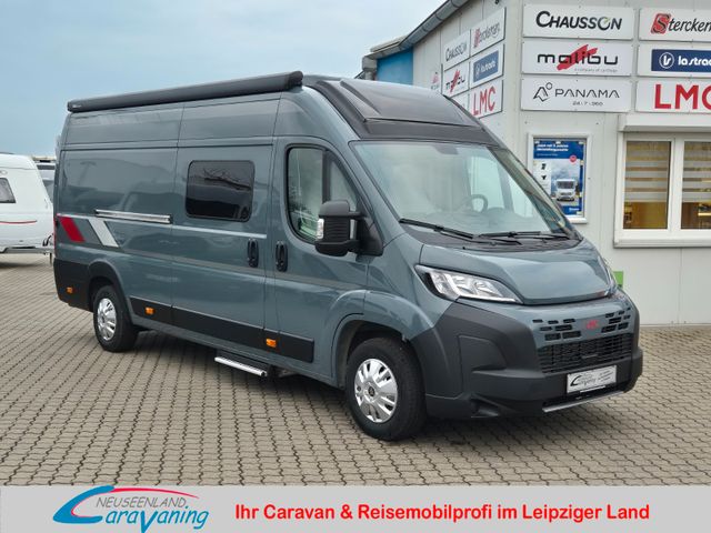 Neuseenland Caravaning Fahrzeugverkauf LMC Innovan 640 * 10"Radio*Fahrradträger*el. Bremse