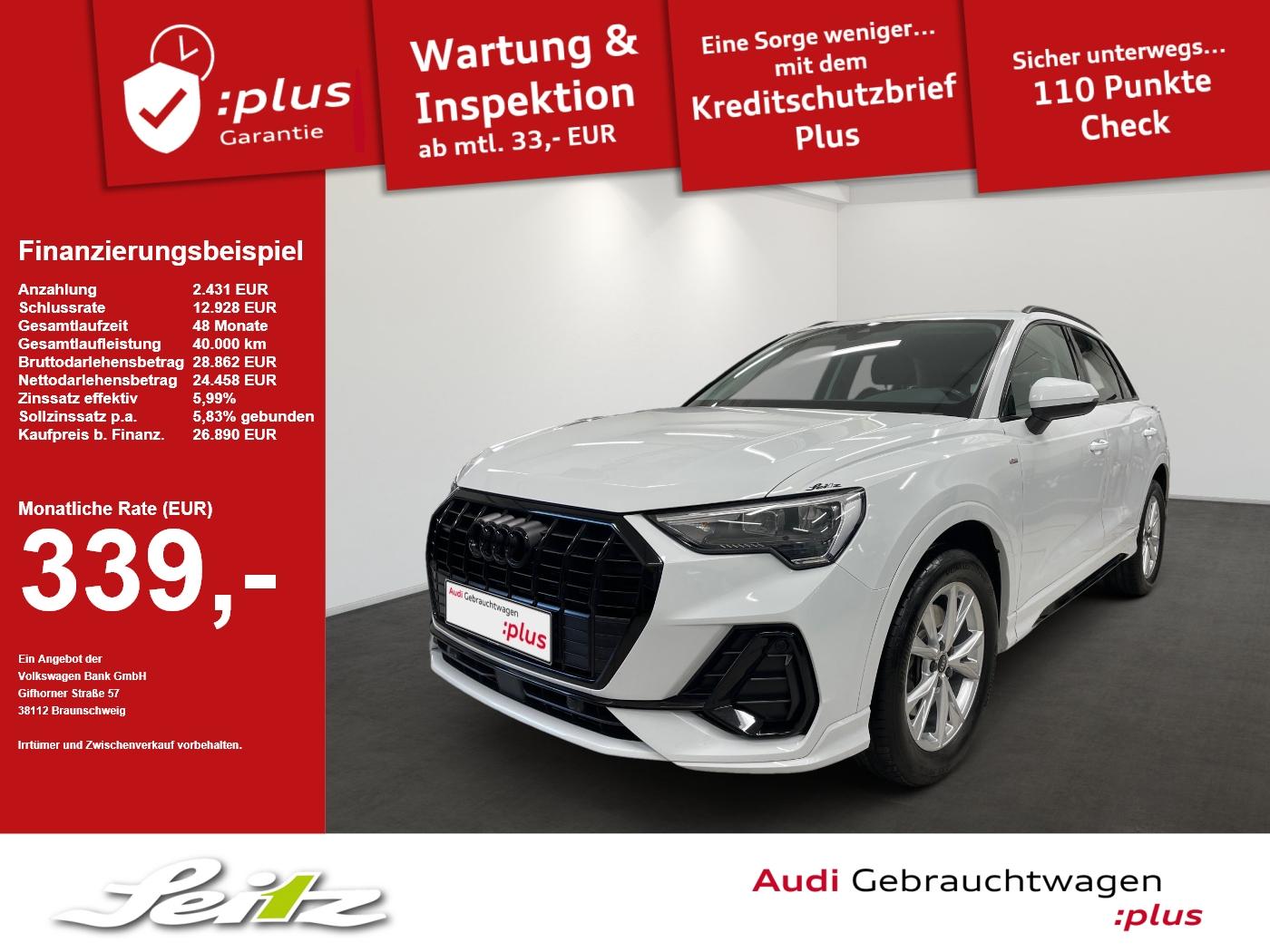 Audi Q3 40 TDI quattro S line *LED*NAVI*PARKSENSOR*