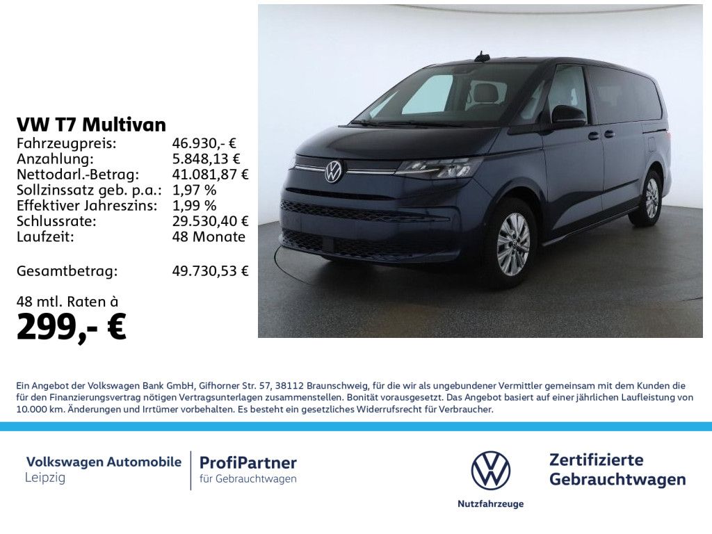 2025 Volkswagen T7 Multivan