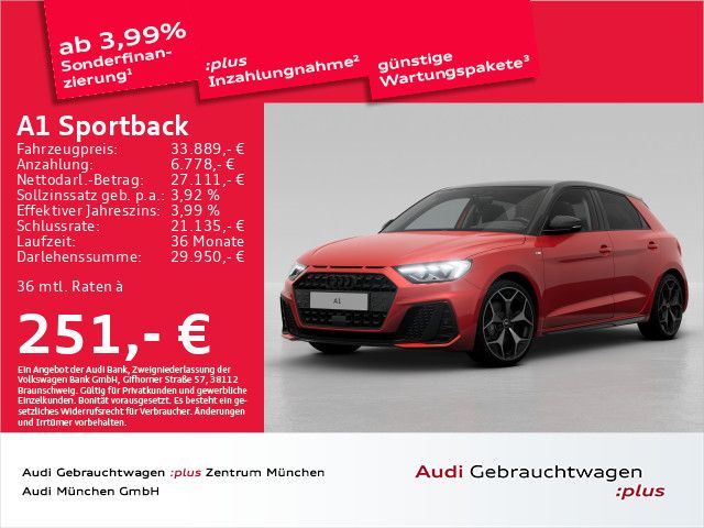 Audi A1 Sportback 35 TFSI S tronic S line ACC/Virtual