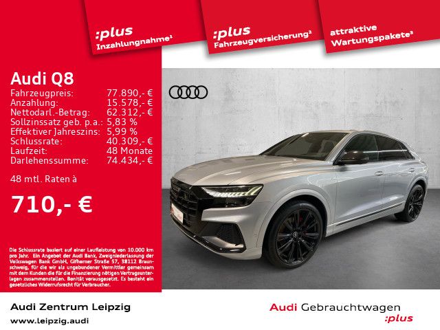 Audi Q8 50 TDI competition plus *HD-Matrix*Pano*AHK*