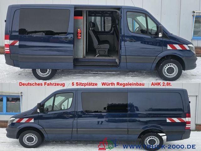 MERCEDES-BENZ Sprinter 316 CDI Mixto 5 Sitze Würth Regale AHK