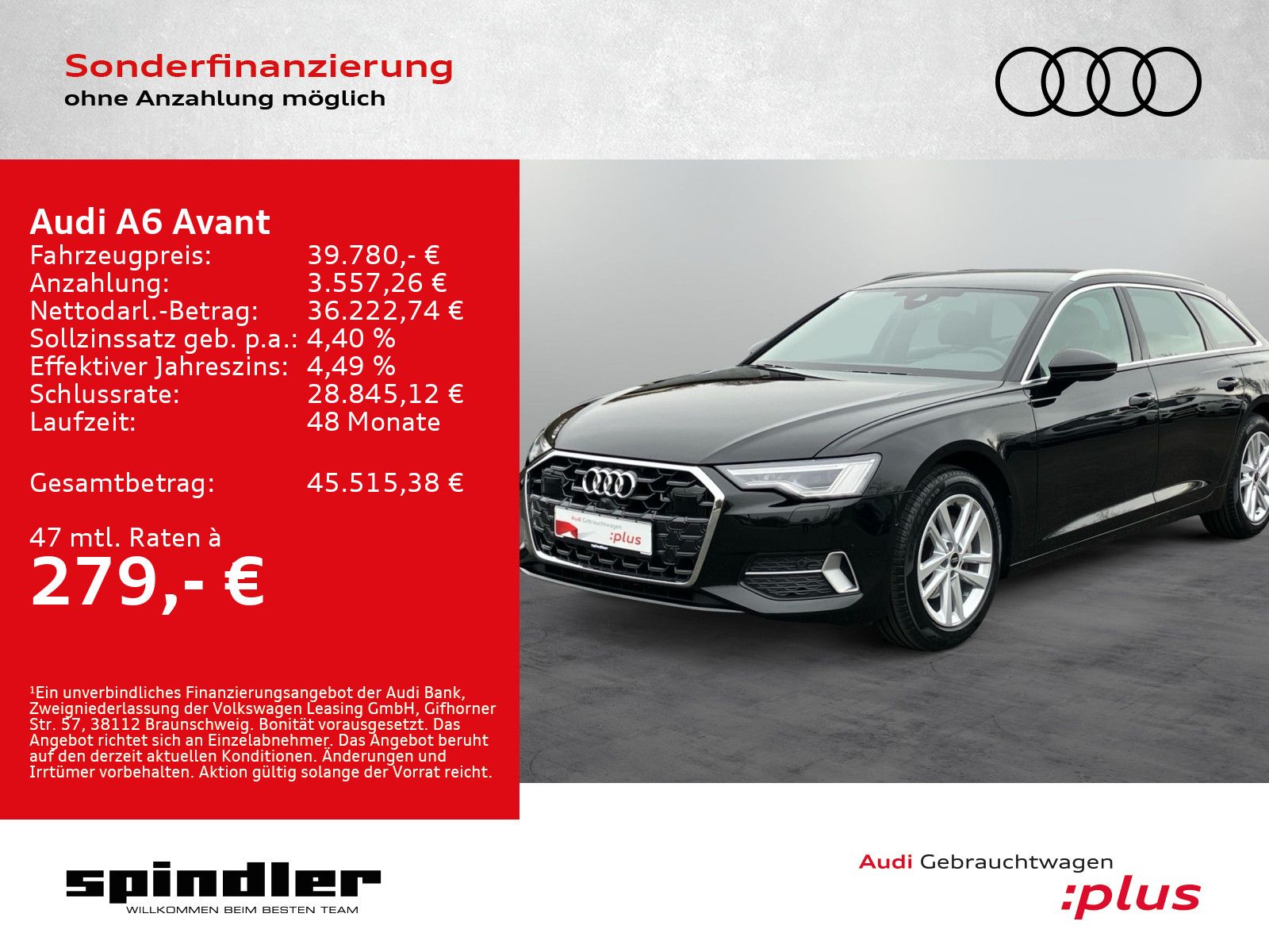 Audi A6 Avant advanced 40TDI S-tronic/ Navi, AHK, LED