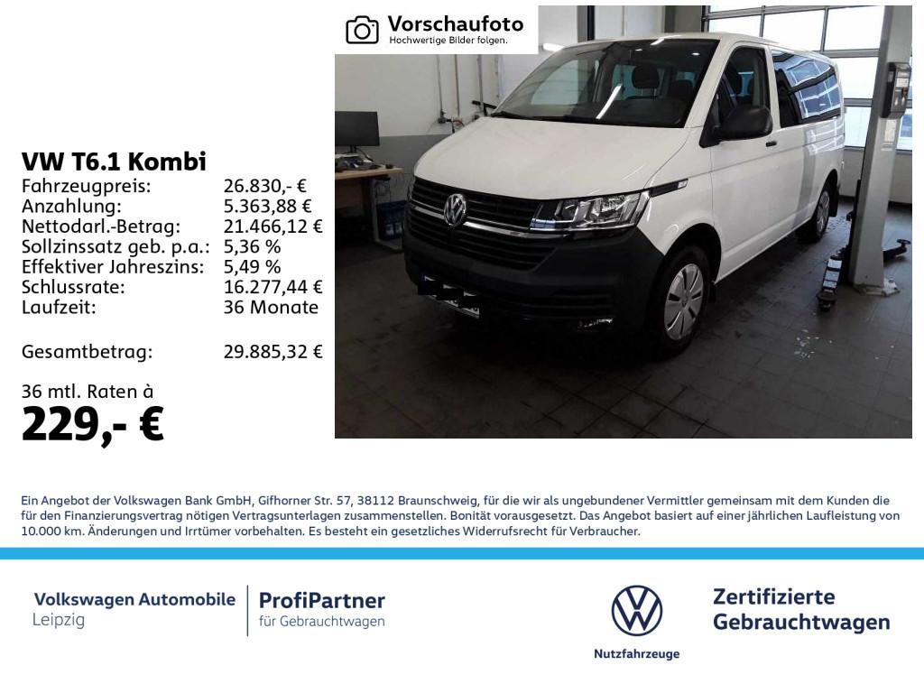 Volkswagen T6.1 Kombi *AHK*Standhzg.*Hecktüren*8-Sitze*GRA
