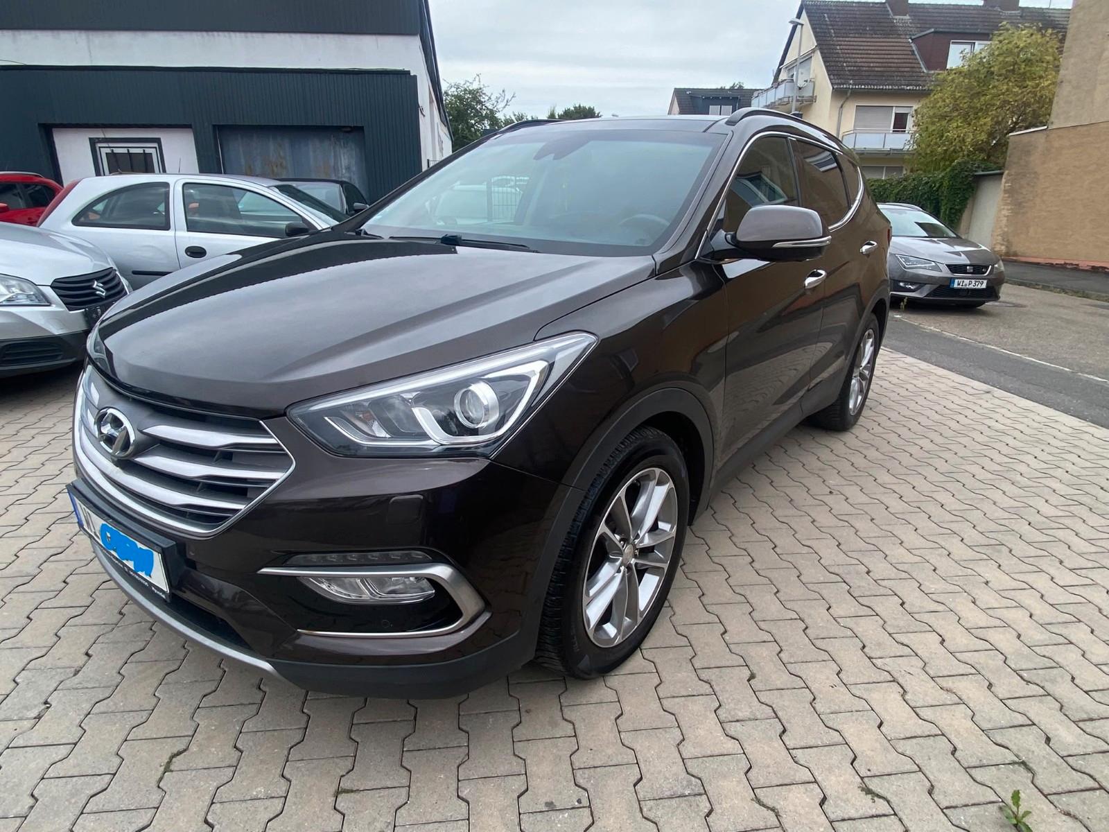 Hyundai Santa Fe blue Premium 4WD