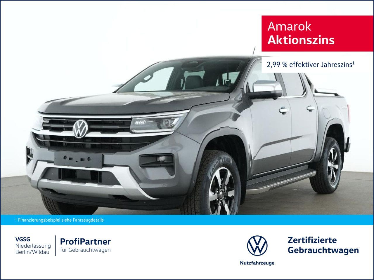 Volkswagen Amarok DC Style 4Motion Standhzg ACC IQ.-Light