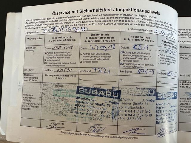 Subaru Forester Exclusive *1. Hand*Kamera*AHK*Klima*