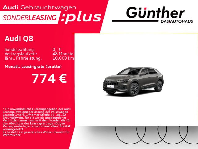 Audi Q8 55 TFSI QUATTRO S LINE+WINTERRÄDER+HEAD U+AHK