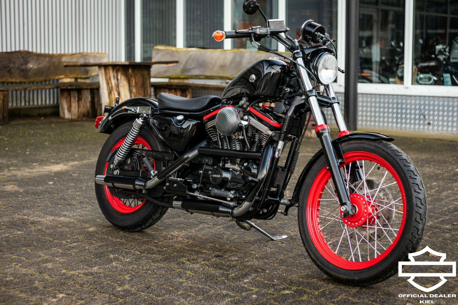 Fahrzeugabbildung Harley-Davidson XLH883Sportster - NEUAUFBAU - OLDTIMER