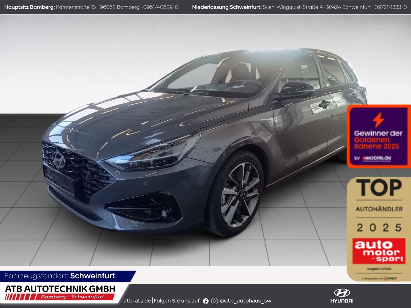 Hyundai i30 Advantage 1.5 T-GDi 48V DCT Navi LED ACC App