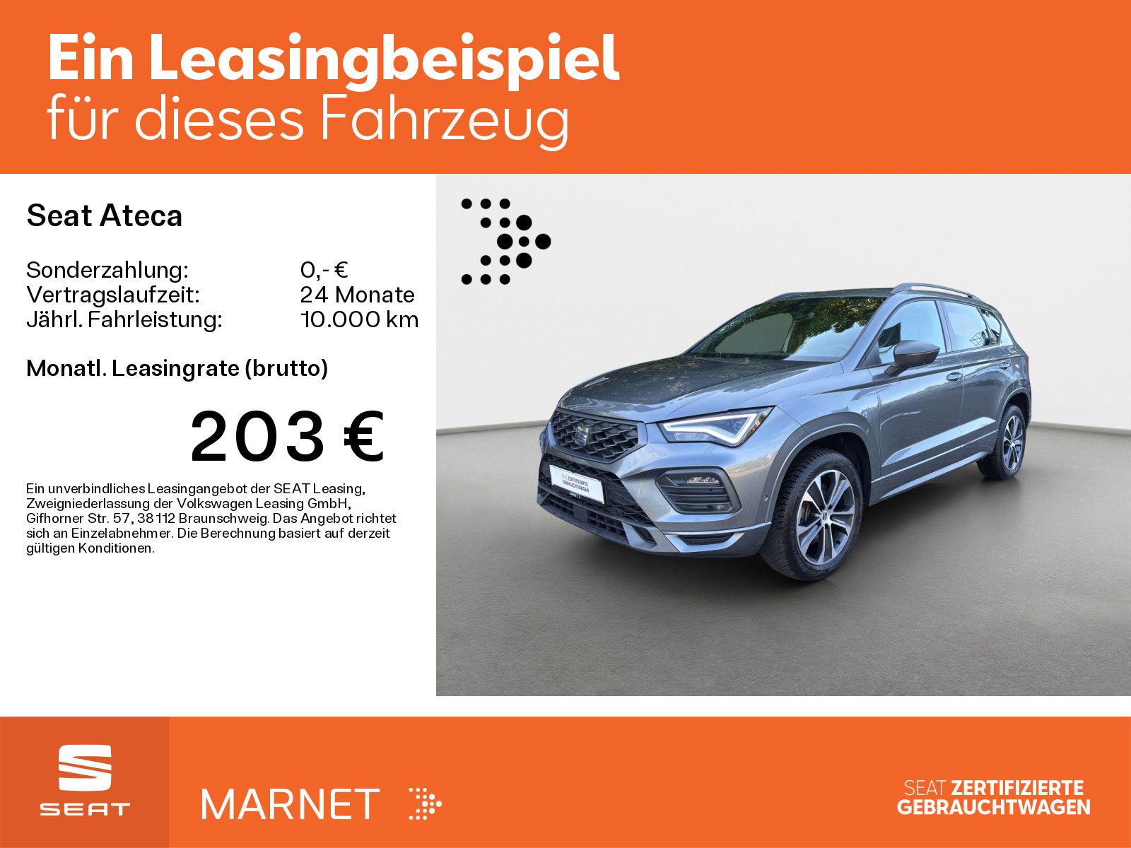 Seat Ateca 2.0 TDI FR *Navi*AHK*Kamera*Voll-LED*El.He imagem 2