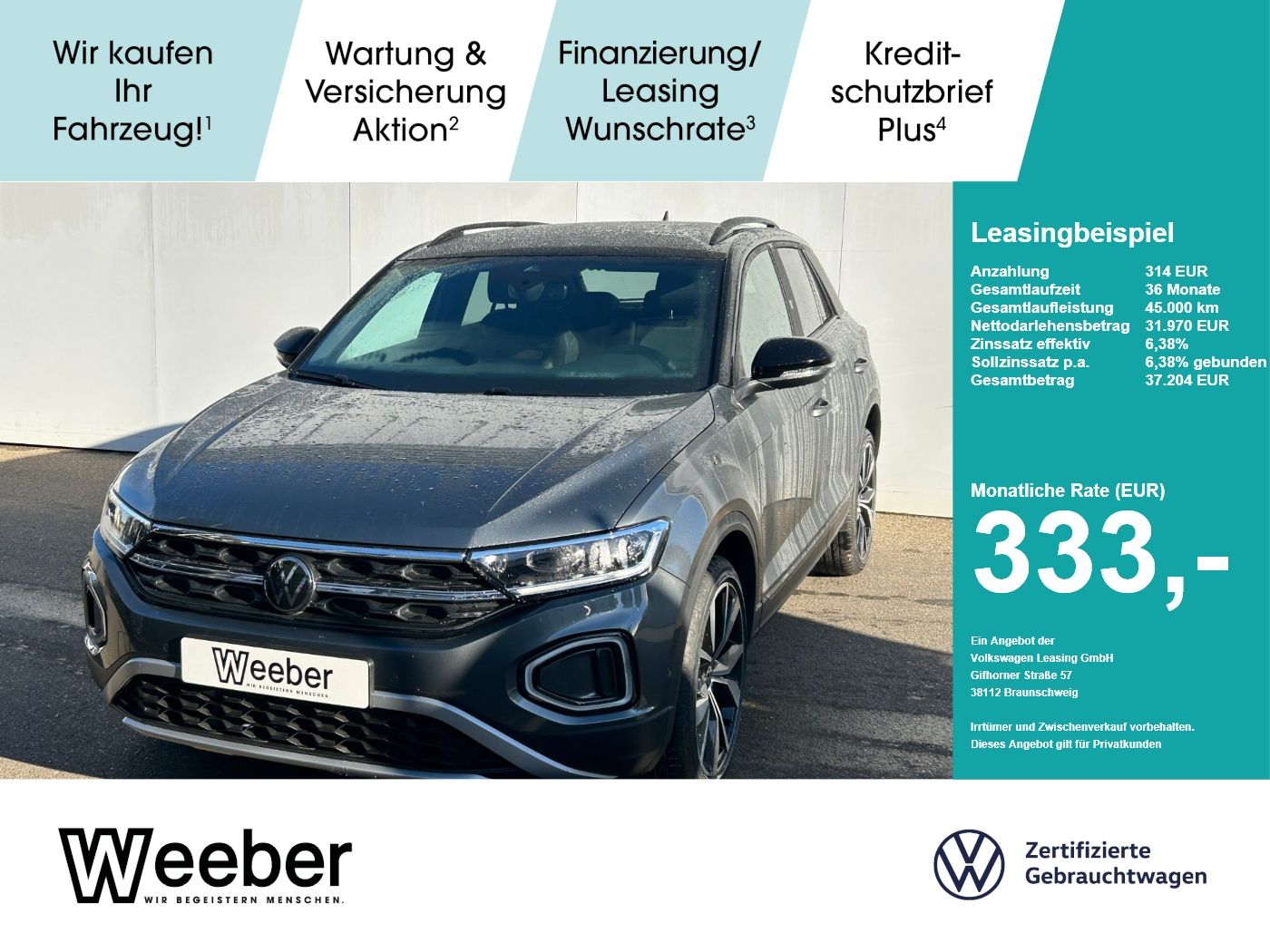 Volkswagen T-Roc 2.0 l TDI DSG Style AHK Navi LED PDC foto 1