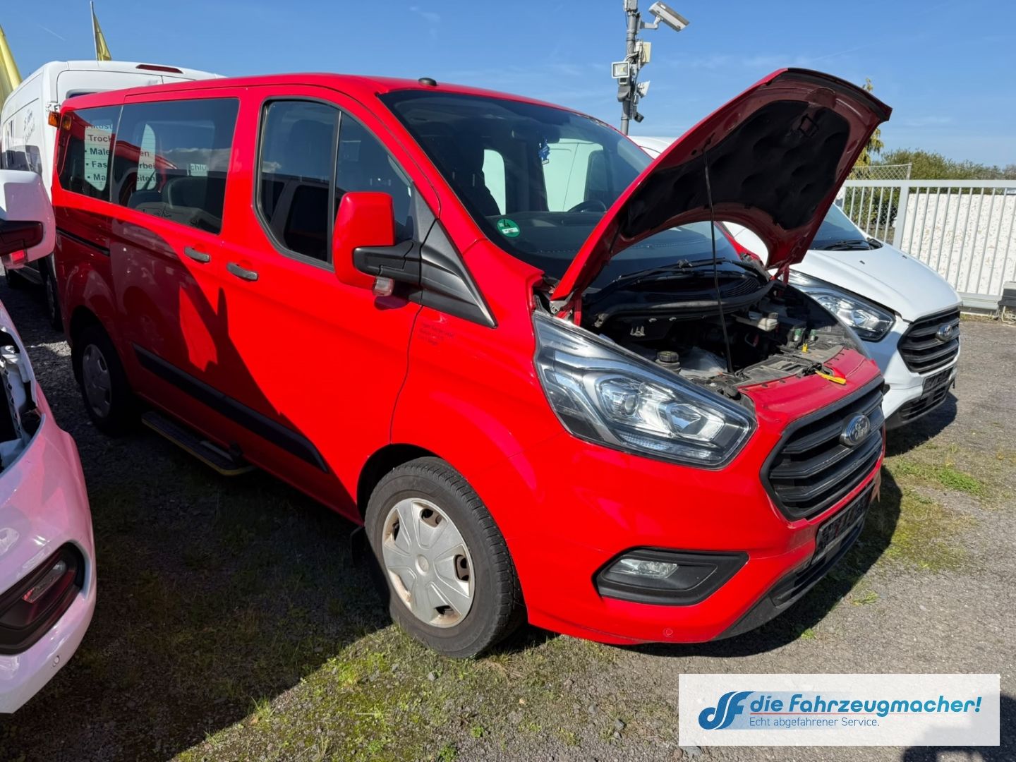 Fahrzeugabbildung Ford Transit Custom Trend *Zahnriemen Schaden*7041