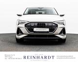 Audi E-TRON 50 S LINE BLACK PANO/HuD/MATRIX/B&O/SHZ. - mit Elektro-Antrieb: Beige, Scheckheftgepflegt