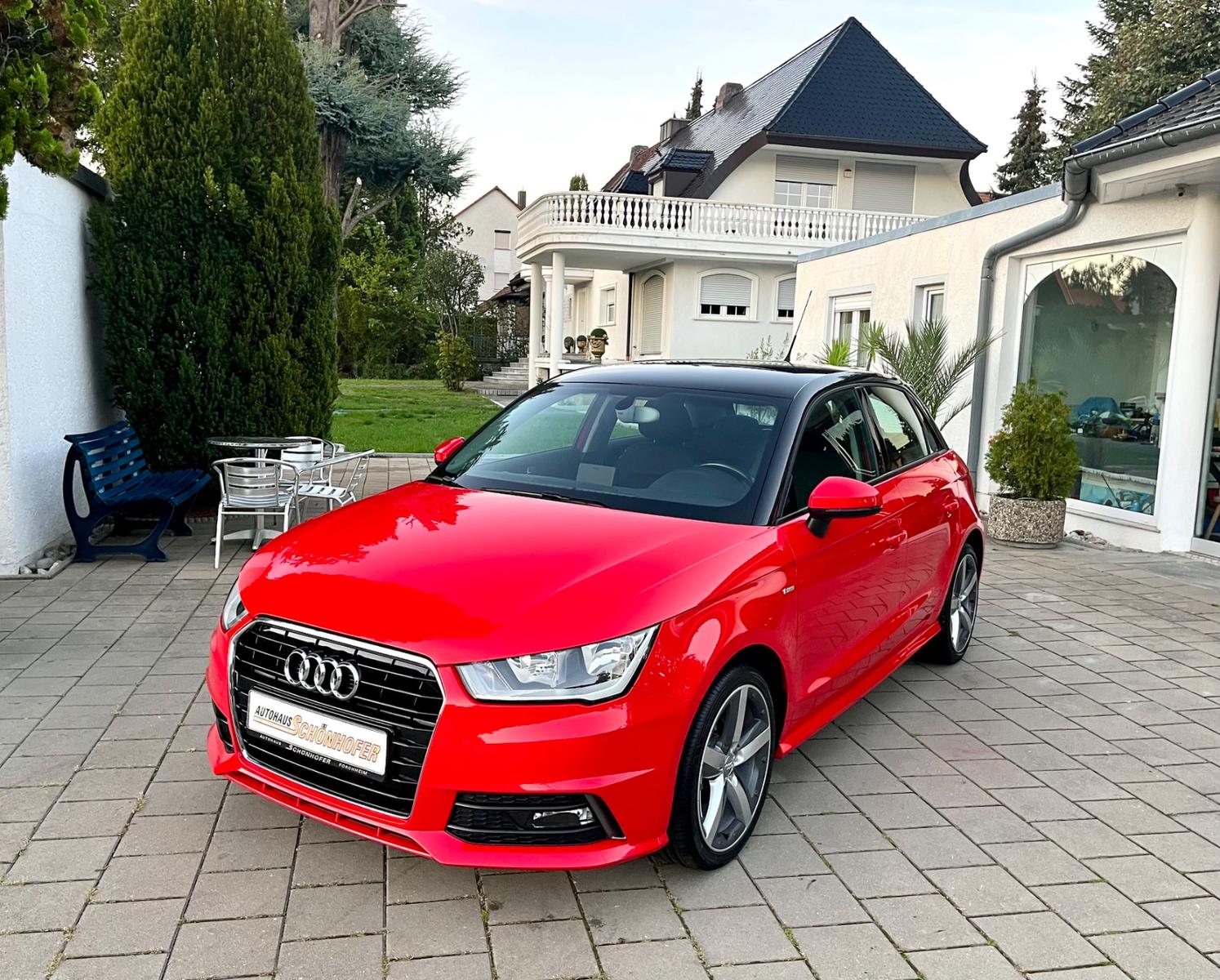 Audi A1 S-line 1.Hd Navi SHZ PDC 17" MFL Sport