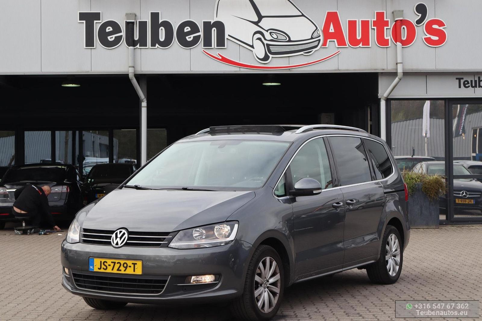 Volkswagen Sharan 2.0 TDI Highline 7p. Schuif- kanteldak, p
