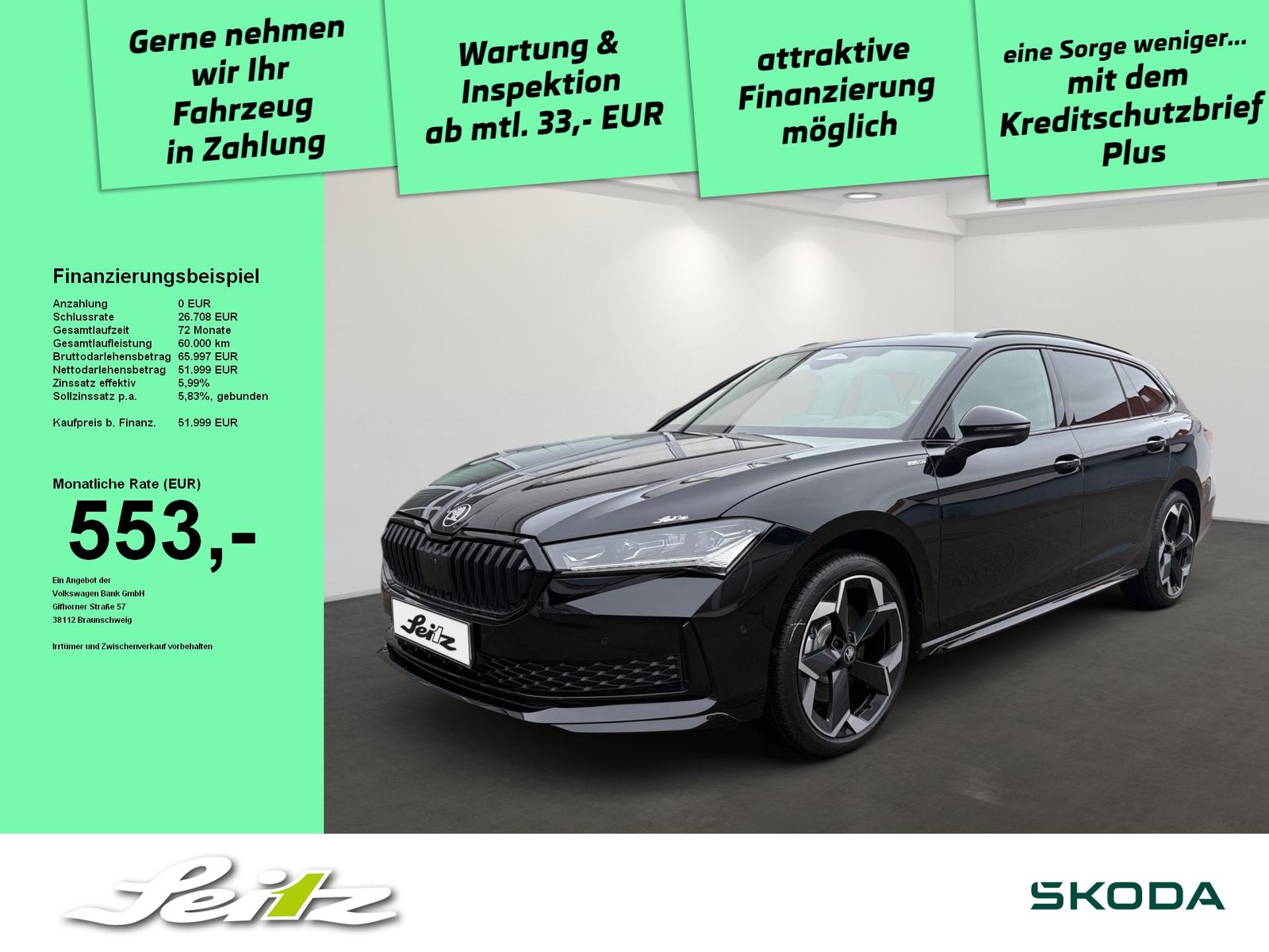 Skoda Superb Combi 2.0 TDI 4x4 Sportline *PANO*AHK*STA