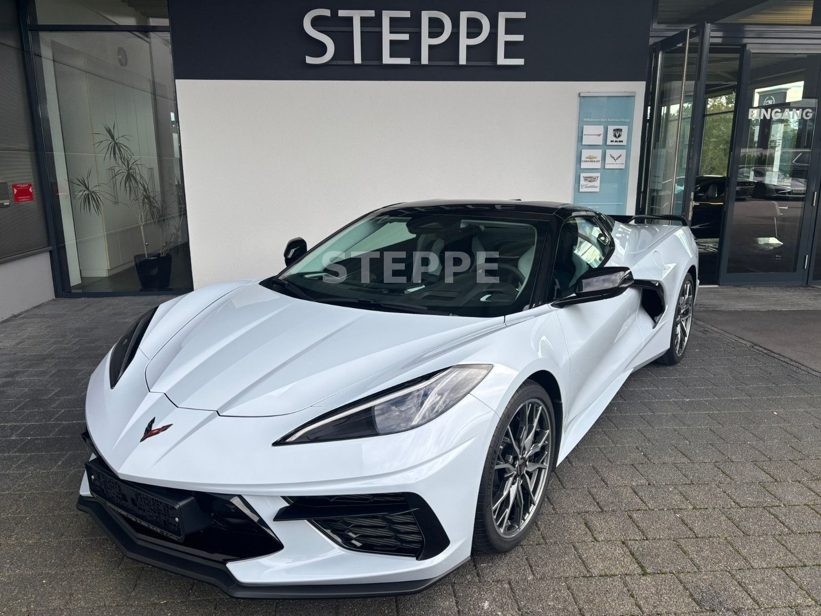 Corvette C8 Stingray Convertible 3LT Europamodell STEPPE