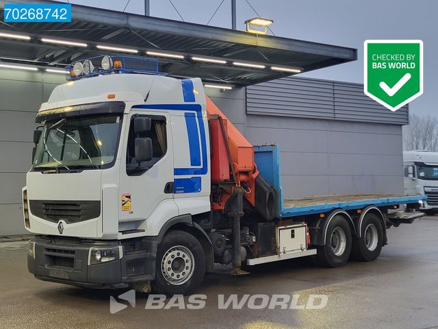 Renault Premium 450 6X4 Palfinger PK54000 E Kran Crane R