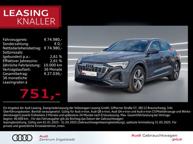 Audi Q8 e-tron Sportback 55 qu 2x S line MATRIX AHK