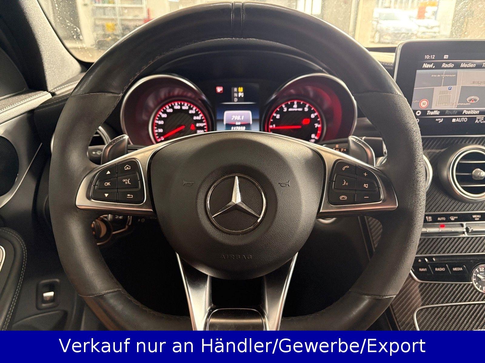 Mercedes-Benz C 63 S AMG Break 4.0 V8 Biturbo 510 ch – Baquets – HUD – Carbone – 117 858 km