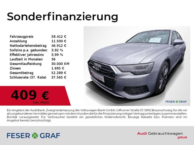 Audi A6 Lim. 45 TDI q. HuD/Pano/ACC/Standh/19 Zoll