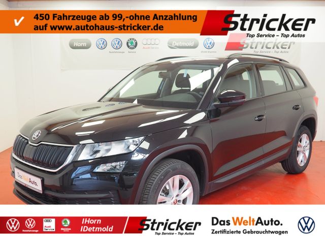 Ein Skoda Kodiaq der zum Leasing angeboten wird.