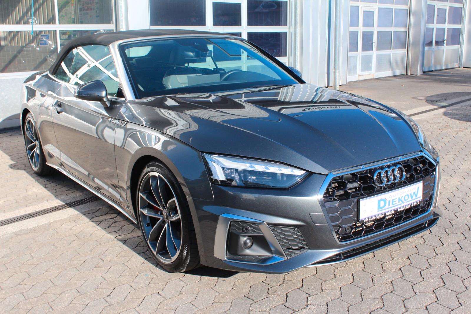 Audi A5 Cabrio 45 qu/2x S line/Leder/Matrix/REDUZIERT, миниатюра 3