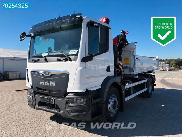 MAN TGM 18.320 4X2 Fassi F130A Kran Crane 6m3 Dreise