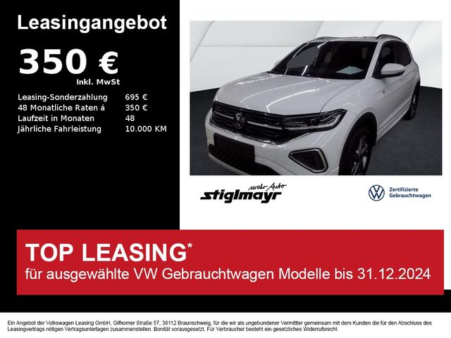 Volkswagen T-Cross R-line 1.5 TSI DSG ACC+AHK+IQ-LIGHT+KAME