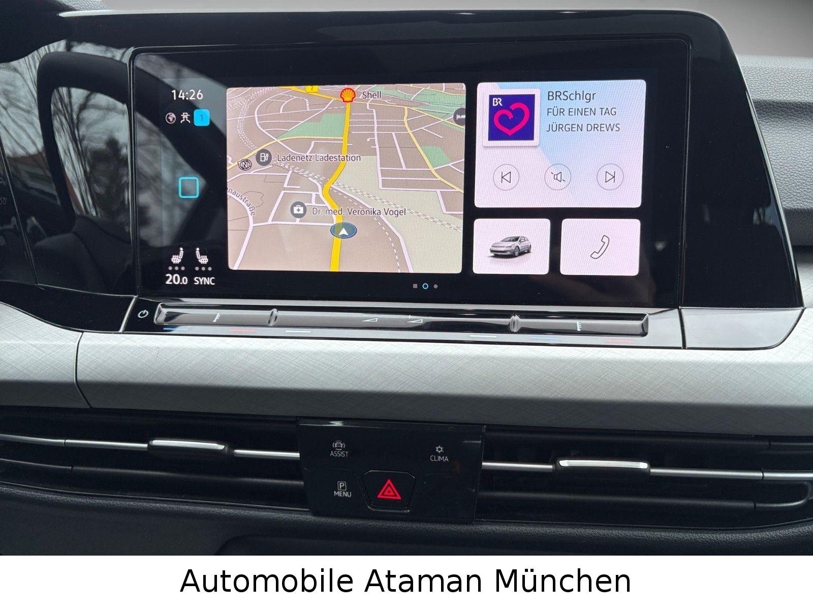 Volkswagen Golf VIII TSI Lim. Life / Navi / LED / Panorama, миниатюра 20