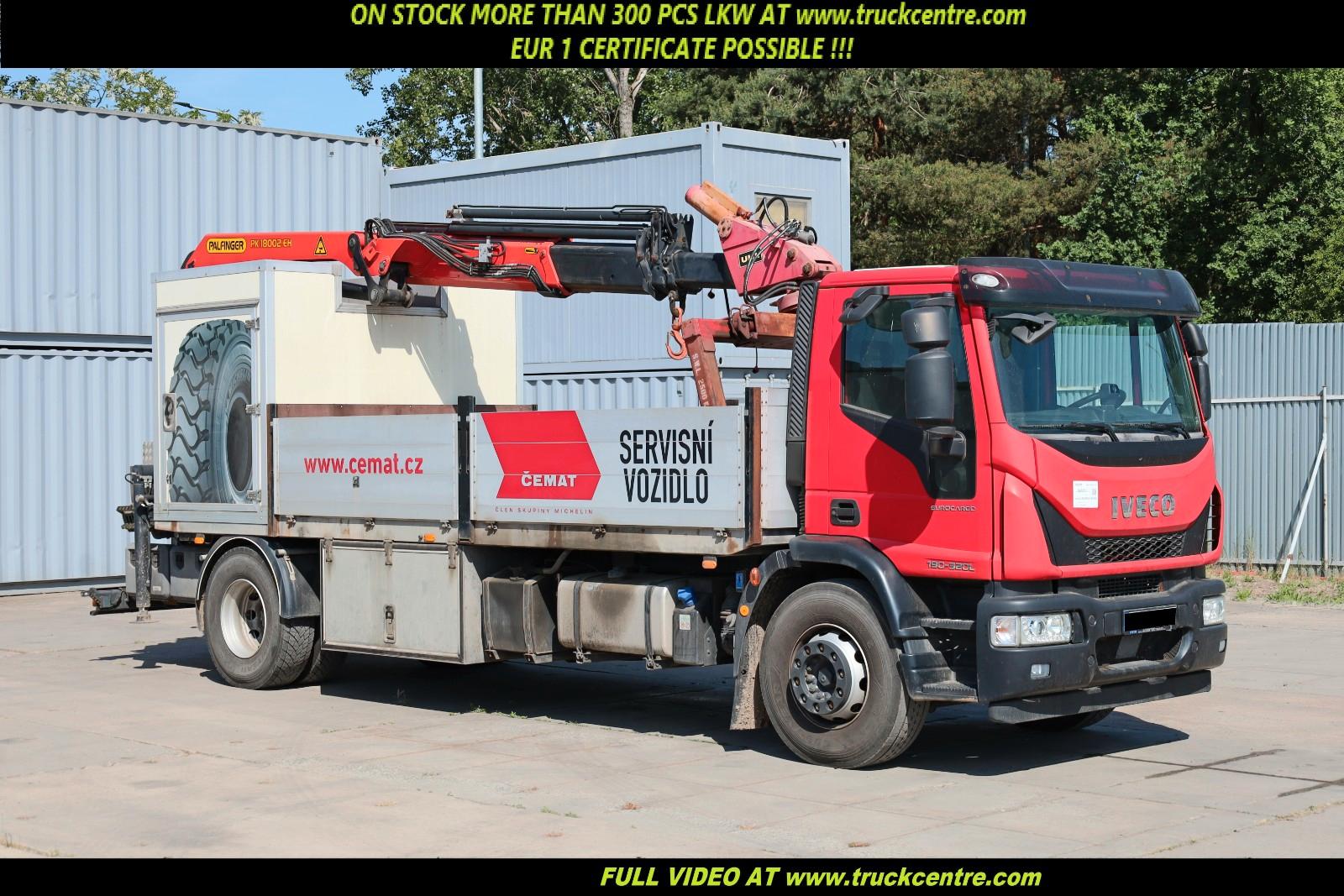 Iveco EUROCARGO 190-320L, CRANE/KRAN PALFINGER PK