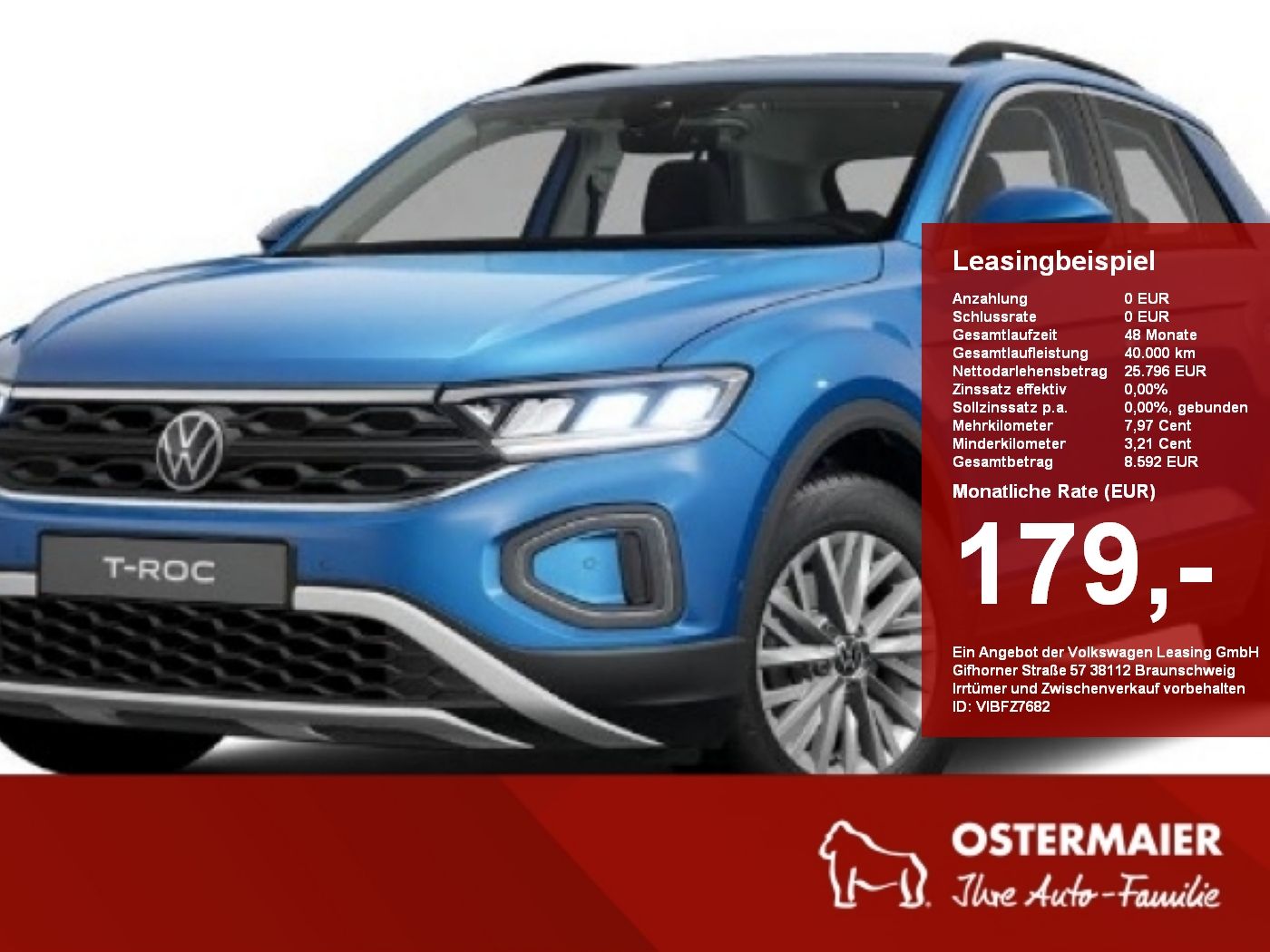 Volkswagen T-Roc Life 1.0 TSI 116 PS LED,SHZ,PDC,APP