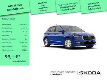 Skoda Leasingangebot: Skoda Fabia Essence LED VIRT APP-CONNECT KLIMA