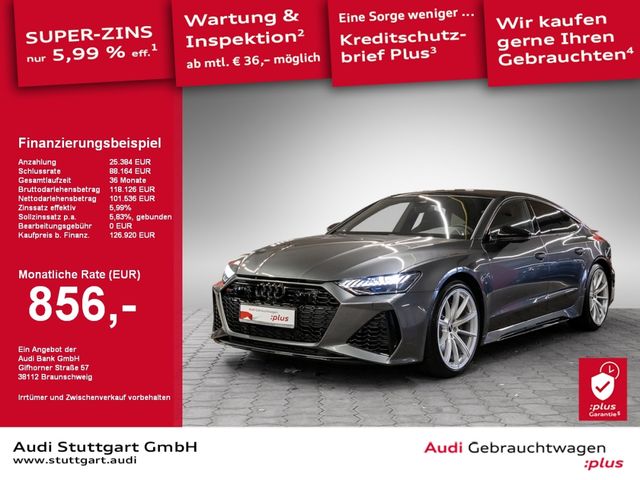 Audi RS 7 Sportback performance RS-Designpaket blau